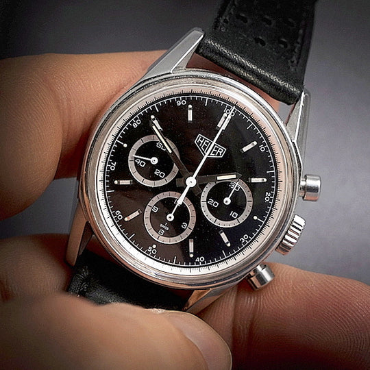 Heuer Chronographe Carrera 1964 Re-Edition Réf. CS3113 Cal. Lemania 1873  -2000-