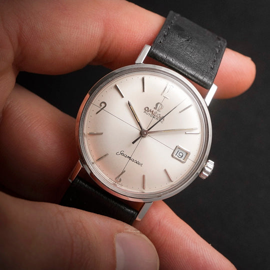 Omega vintage Seamaster Calendar Automatique "Cross Hair Dial" -1961-  Réf. 14730 1  Cal. 562  -1961-