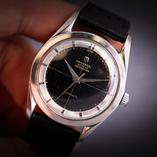 Universal Genève Polerouter 1er exécution réf. 20217  Cal.138SS -1955-