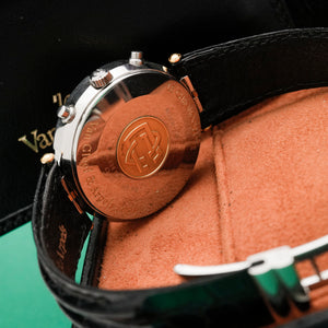 Van Cleef & Arpels Le Chronographe Or & Acier Réf. 424.023 Cal Jaeger Lecoultre 889 -2000-