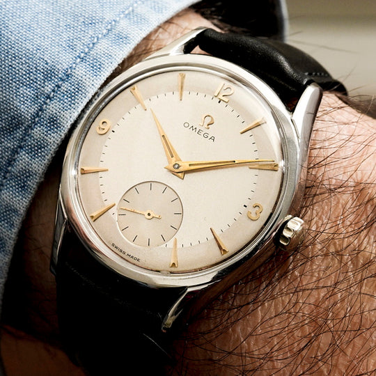 Omega 30T2 acier inoxydable 36 mm-1954- Réf. 2791-8  Cal. 266  -1954-