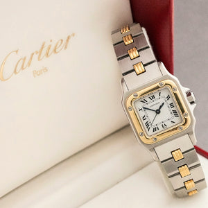 Cartier Santos Or & Acier Lady Réf. 0902 Cal. Automatique  -1990-