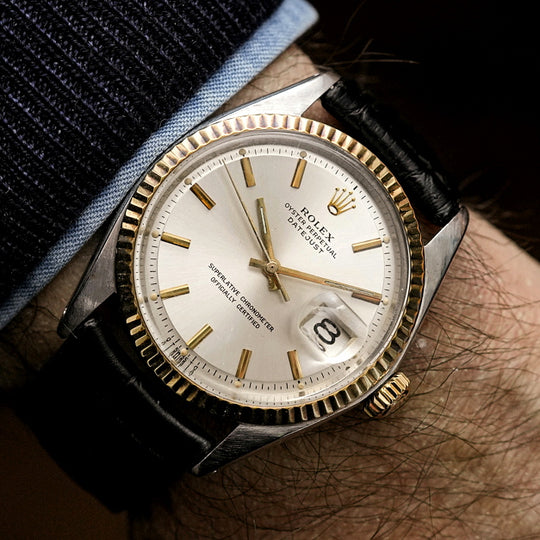 Rolex Oyster Perpetual Datejust 36 mm Or & Acier-1970-  Réf. 1601  Cal. 1570  -1970-