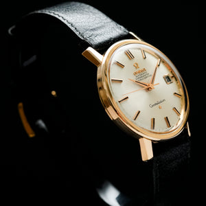 Omega Constellation chronomètre automatique or rose 18kts -1968-  Réf. 168.010/11  Cal. 564  -1968-