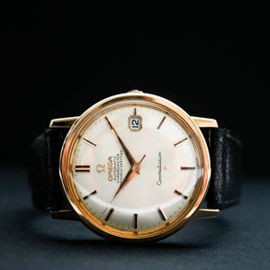 Omega Constellation chronomètre automatique or rose 18kts -1968-  Réf. 168.010/11  Cal. 564  -1968-
