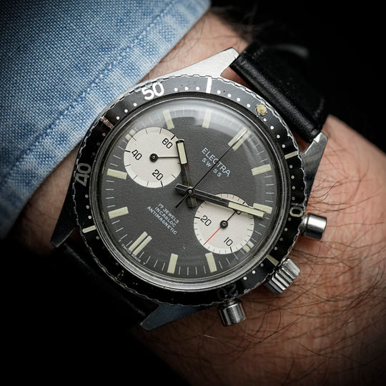 Lip Electra Chronographe 39 MM Réf. 4045 Cal. Valjoux 7730 -1969-