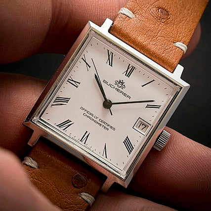 Carl F. Bucherer Officially Certified Chronometer Automatique -1978- Réf. 1818  Cal. ETA 2824 Modifié  -1978-