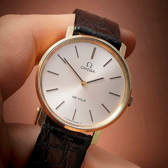 Omega De Ville vintage Dress Watch Or Jaune 18Kts  Réf. 1110144  Cal. 625 -1975-