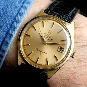 Omega Constellation Chronomètre Automatique or jaune 18kts Réf.168015 Cal. 564  -1968-