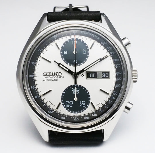 Chronographe Seiko Day Date Panda Dial Automatique réf. 6138-8020 Cal. 6138  -1977-