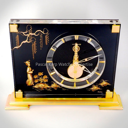 Horloge de table Jaeger-Lecoultre ’Oiseau de paradis’ Marina 8 Jours / Cal. 210 -1960-
