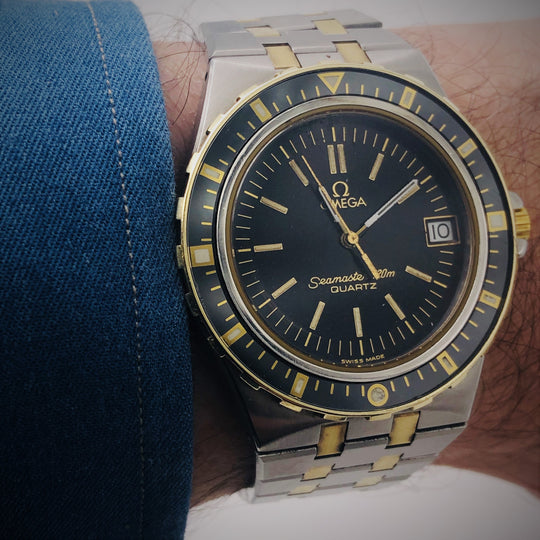 Omega Seamaster 120 ’Jacques Mayol’ ref. no. 396.0900 or/acier