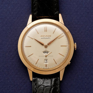 Movado Jumbo Day-Date Or rose 18Kts Réf. R8533  Cal.118 -1958-