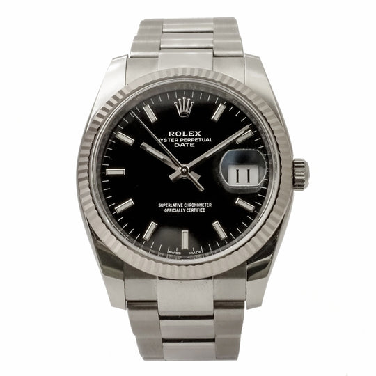 Rolex Oyster Perpetual Date 115234 Full Set -2021- 34 mm  Cal. 3135 -2021-