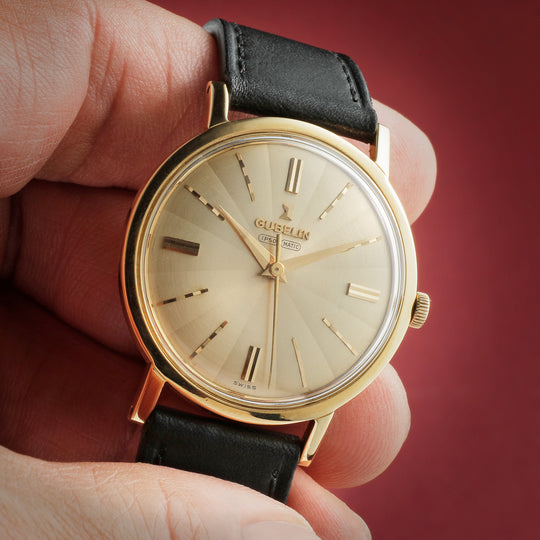 Gübelin Ipso-Matic Or jaune 18Kts Réf.196231 Cal.G7008-1962-