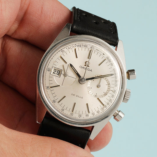 Omega Chronographe DE VILLE Acier Inoxydable Réf. 146.017 Cal. 930  -1970-