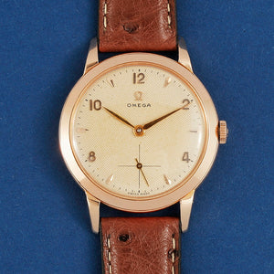 Omega Trésor or rose 18kts réf. 2684 Cal. 265 -1952-