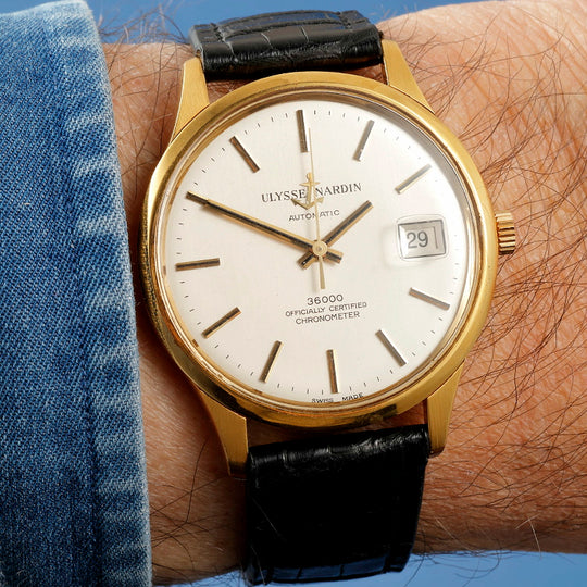 Ulysse Nardin Chronomètre automatique 36000 A/h -1975-  Réf. P.261  Cal. NB 11 QU  -1975-