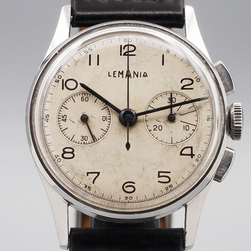 Mouvement Chronographe Lemania 4252 Haute Qualité - 1/4 Répétition, Défaut équilibre, Occasion (R23)