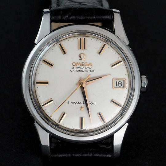 Omega Constellation Calendar Chronometer Acier Réf.145393 10 Cal.561 -1961-