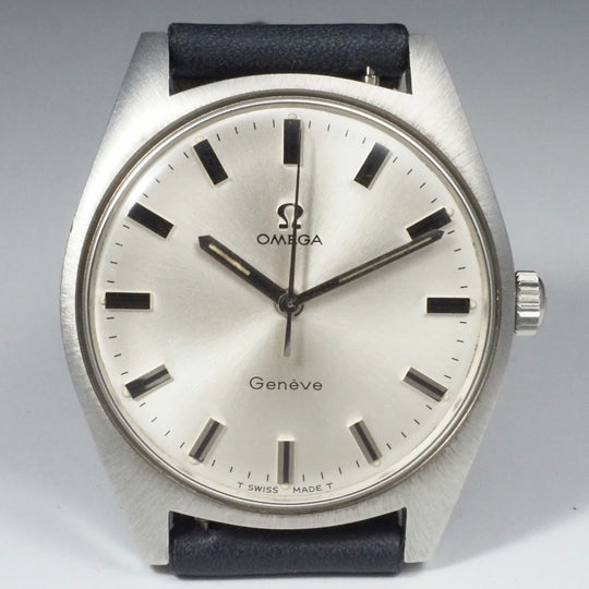 Omega Genève vintage acier inoxydable Réf.136041 Cal. 601 -1970-