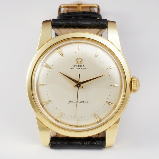 Omega Seamaster Automatique Or Jaune 18kts Full Set Réf. 2577 Cal. 351 -1953-