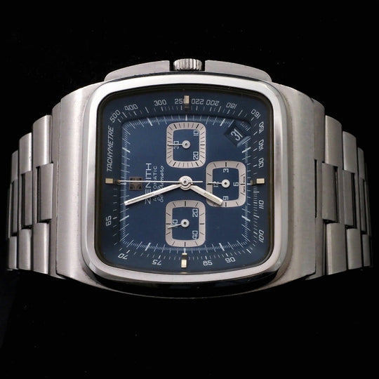 Zenith Chronographe El Priméro "TV Screen" Réf. 01-0200-415 -1974-