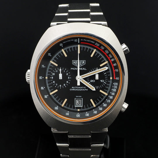 Chronographe Automatique Heuer Montreal Réf.110.503NC Cal.12 Chronomatic -1974-