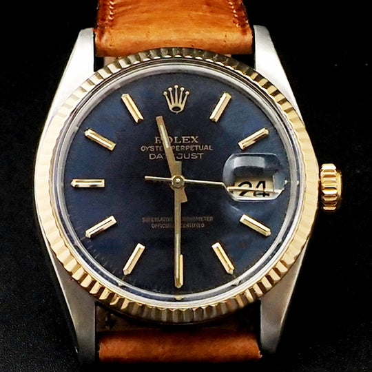 Rolex Oyster Perpetual Datejust Or/Acier Réf.16013 -1982-