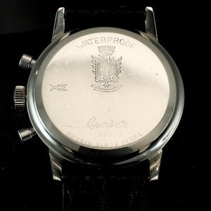 Chronographe Lip Genève Acier 36x36mm Réf.9968 Cal. Lip R830 (venus 188)-1965-