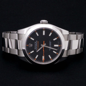 Chronomètre Rolex Oyster Perpetual Milgaus Acier Full set Réf.116400 -2009-
