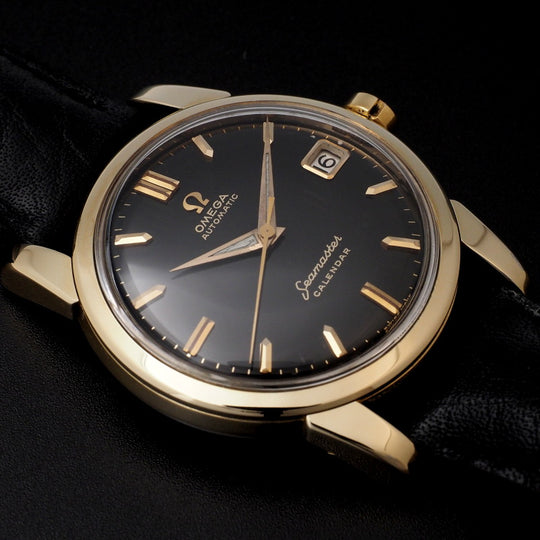 Omega Seamaster Calendar or/acier Cadran noir ’Gilt’ Réf.2849 12SC -1960-