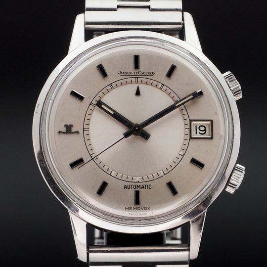 Jaeger-LeCoultre Memovox Speed Beat acier/acier Réf.E875.42 -1970-