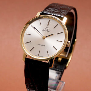 Omega De Ville vintage Dress Watch Or Jaune 18Kts  Réf. 1110144  Cal. 625 -1975-