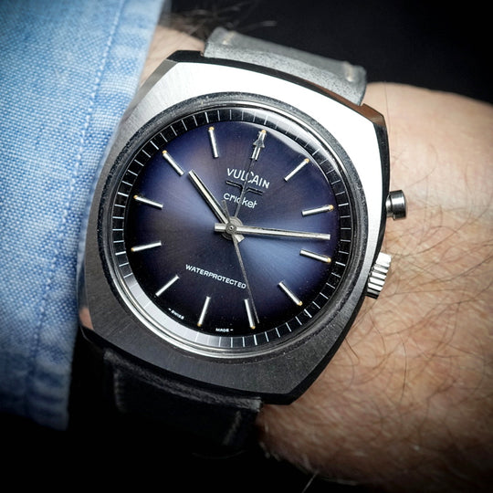 Vulcain Cricket Jumbo Réf. S2326B  Cal. Manufacture Vulcain MSR S2  -1973-